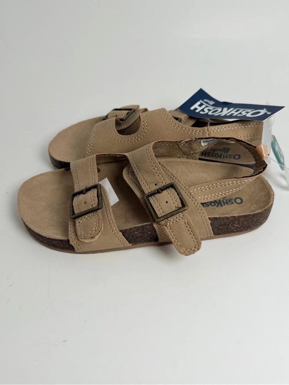 OshKosh B'gosh Kids' Tan Buckle Strap Sandals